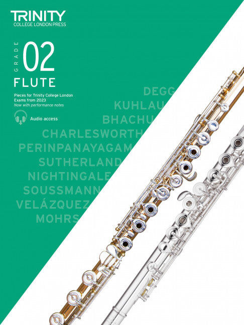 Trinity Flute Exam Pieces 2023 Grade 2 Sc/Pt