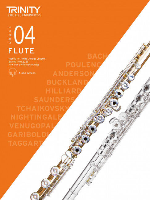 Trinity Flute Exam Pieces 2023 Grade 4 Score/Part TCL020864
