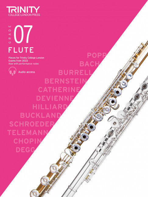 Trinity Flute Exam Pieces 2023 Grade 7 Score/Part TCL020895