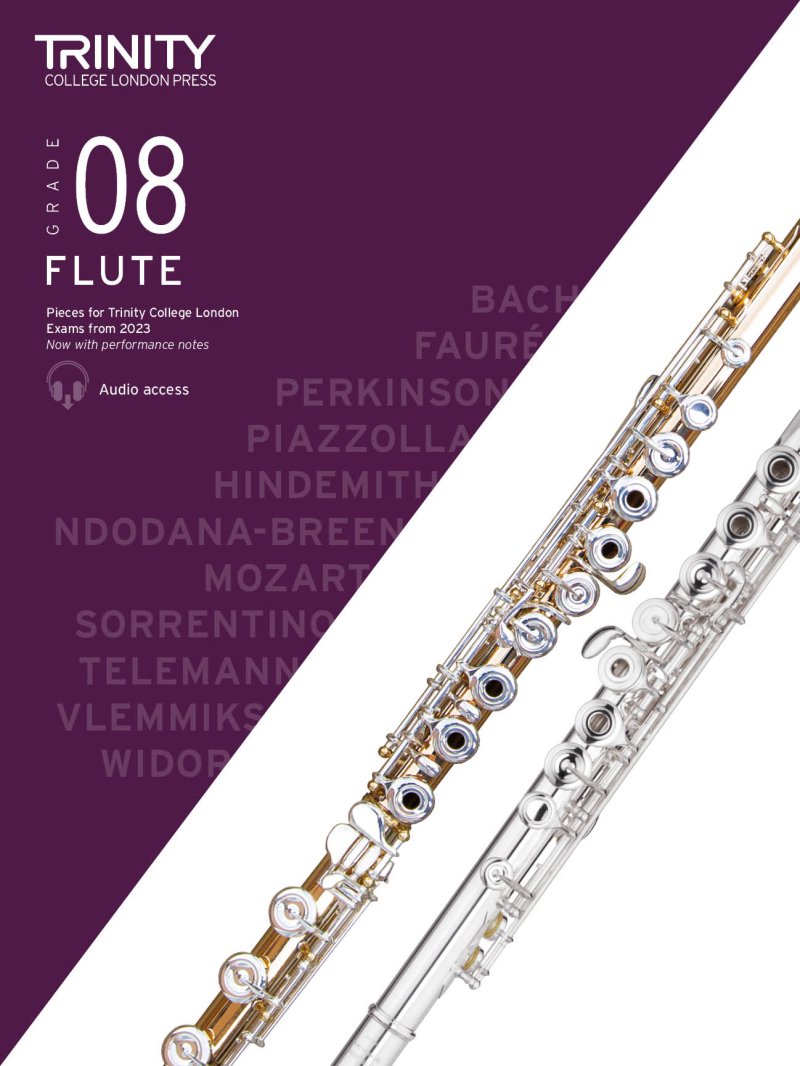 Trinity Flute Exam Pieces From 2023 Grade 8 (Trinity College London)