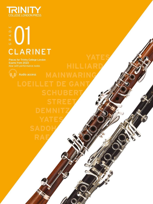 Trinity Clarinet Exam Pieces 2023 Grade 1 Sc/Pt