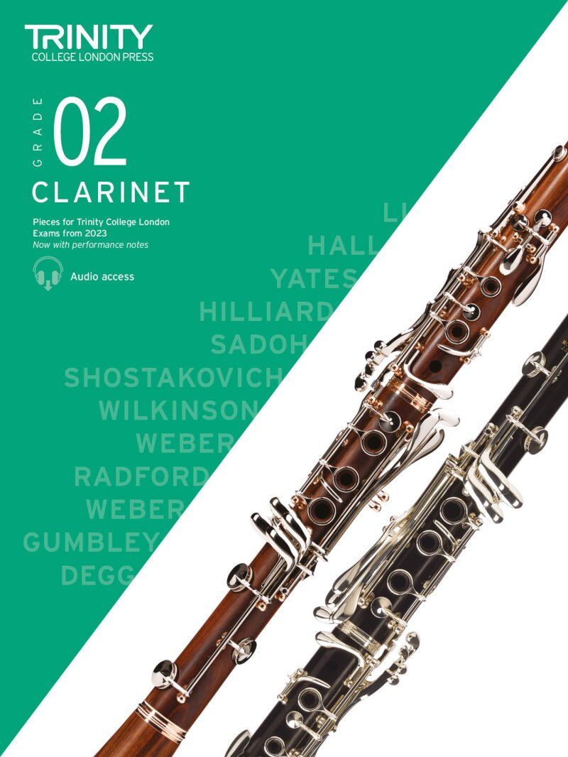 Trinity Clarinet Exam Pieces 2023 Grade 2