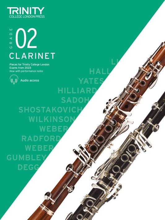 Trinity Clarinet Exam Pieces 2023 Grade 2