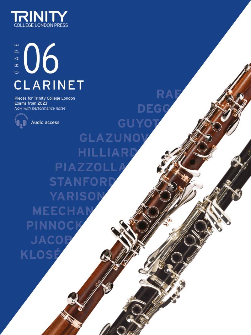 Trinity Clarinet Exam Pieces 2023 Grade 6