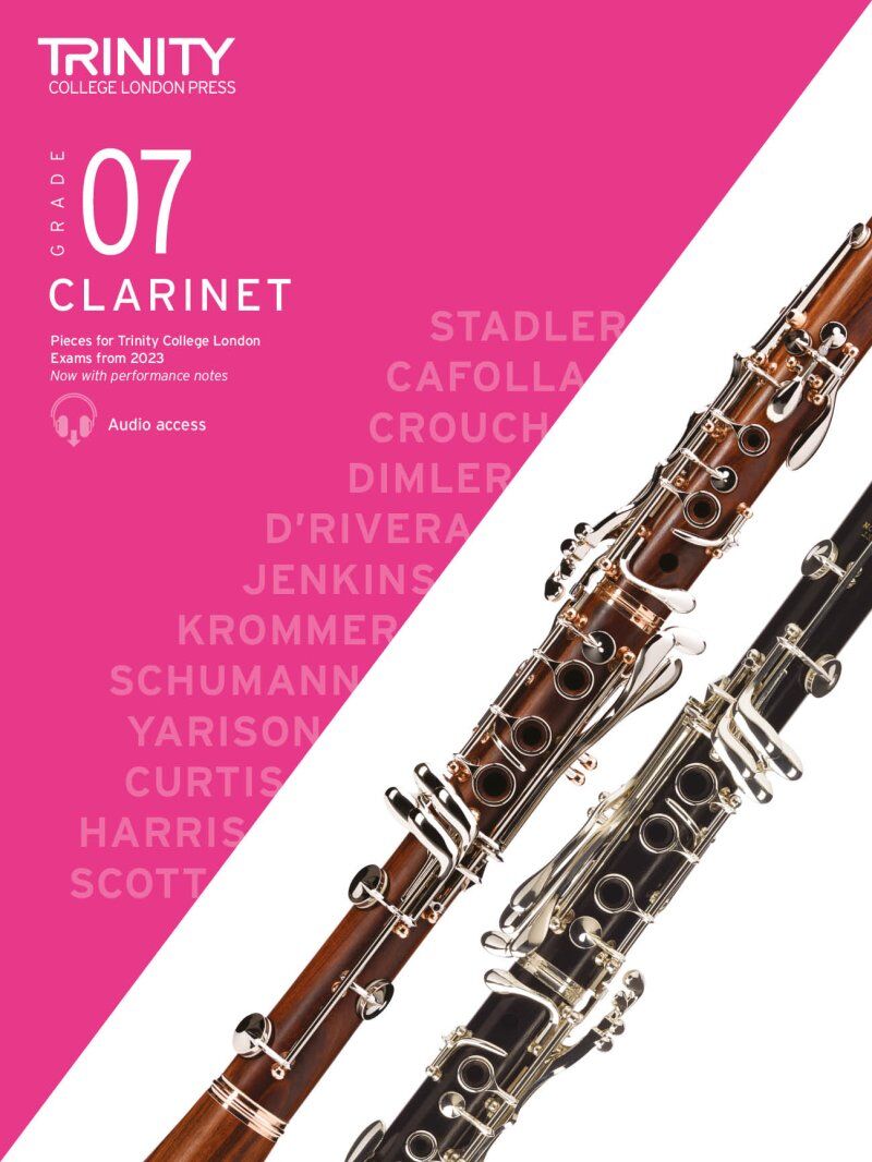 Trinity Clarinet Exam Pieces 2023 Grade 7
