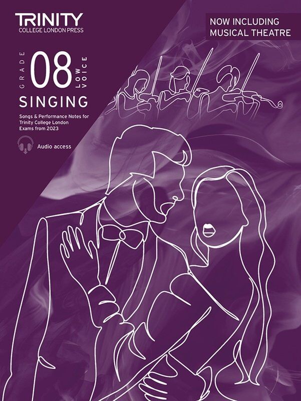 Trinity Singing Exam Pieces 2023 Grade 8 Low Voice BK/OLA