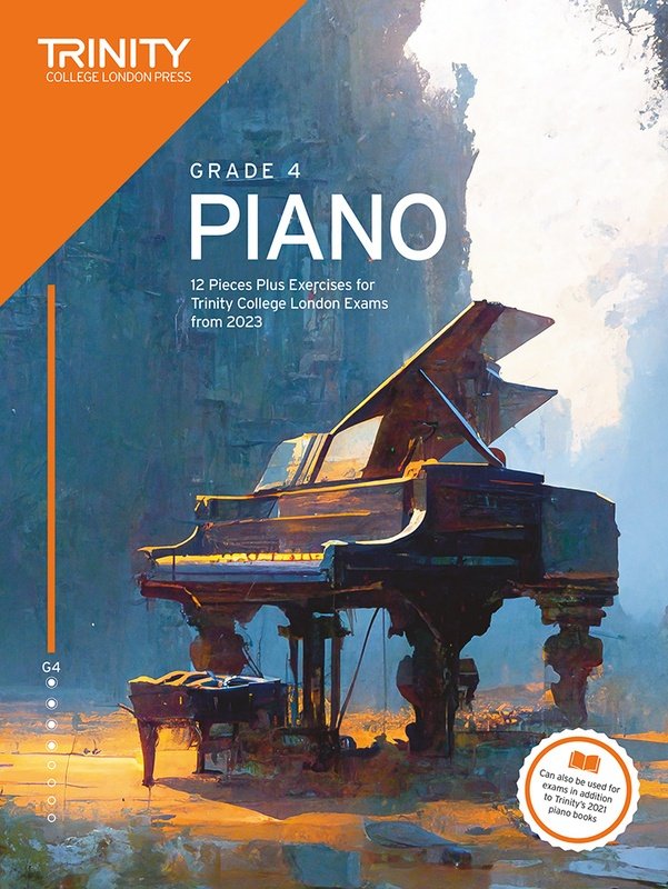 Trinity Piano Exam Pieces & Exercises 2023 Gr 4 (Trinity College London)