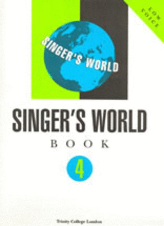 Singers World Book 4 Gr 6 - 8+ Low Voice