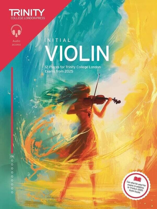 Trinity Violin Exam Pieces from 2025 Initial BK/OLA