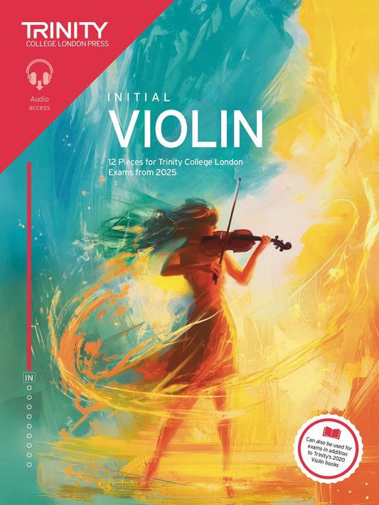 Trinity Violin Initial Book 2025 with Online Audio and Performance Notes