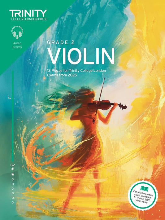 Trinity Violin Grade 2 Book 2025 with Online Audio