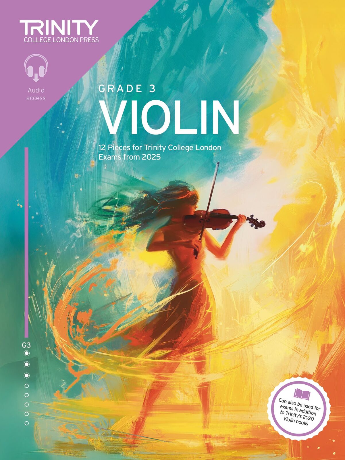 Trinity Violin Grade 3 Book 2025 with Online Audio
