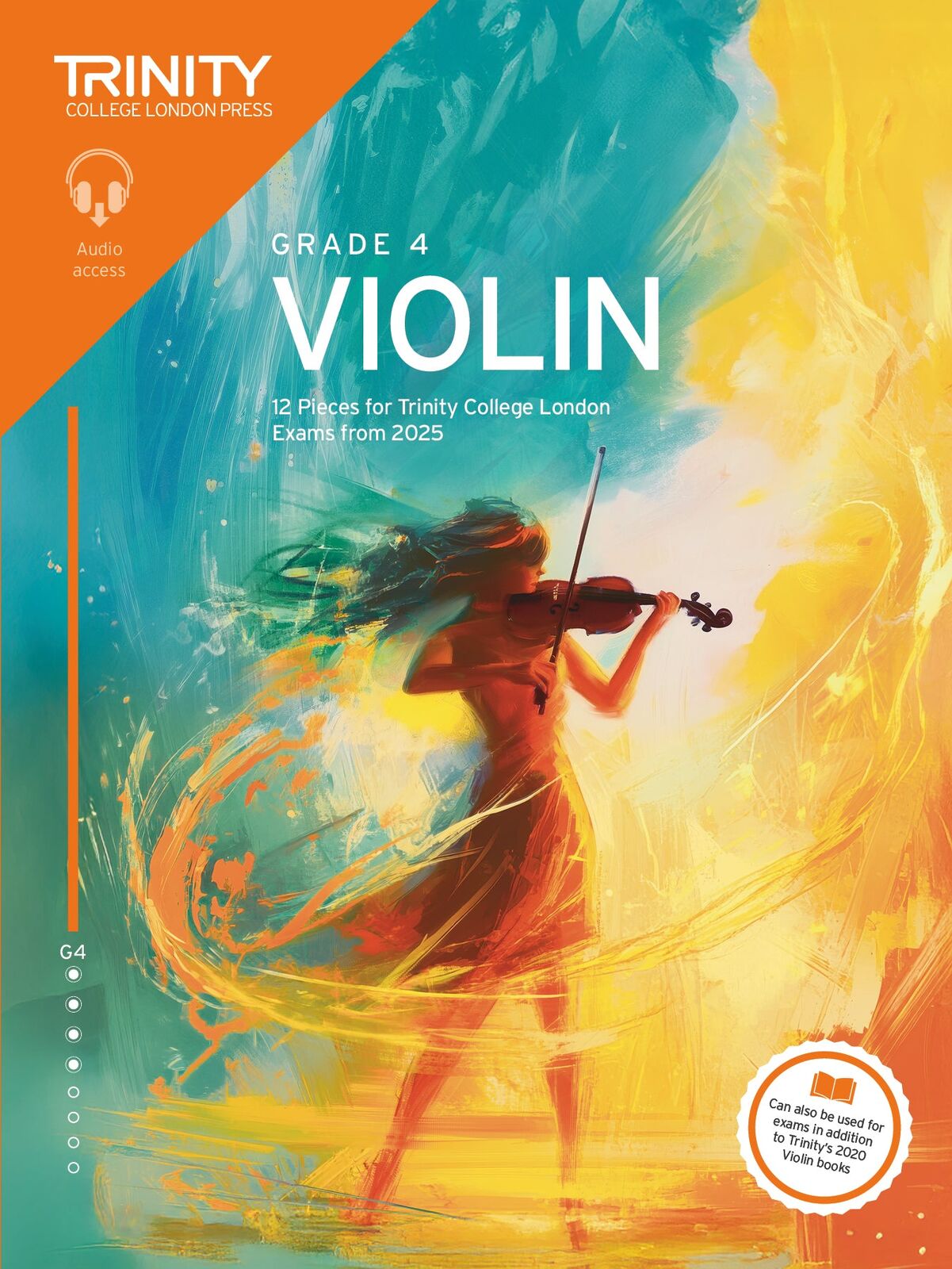 Trinity Violin Grade 4 Book 2025 with Online Audio and Performance Notes