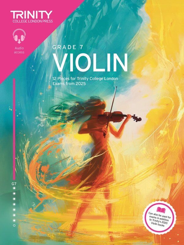 Trinity Violin Exam Pieces 2025 Grade 7 Book