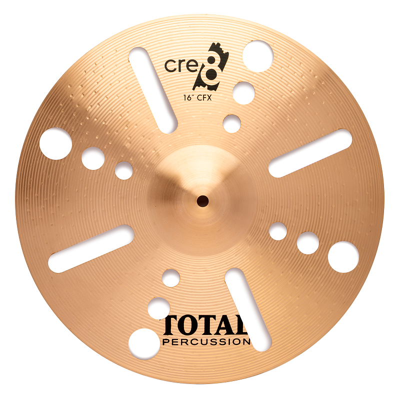 Total Percussion CRE8 CFX Series 10" Cymbal B8 Alloy Hand Hammered — view 4