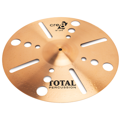 Total Percussion CRE8 CFX Series 16" Cymbal - B8 Alloy, Hand Hammered, Multiple Colors and Sounds — view 5