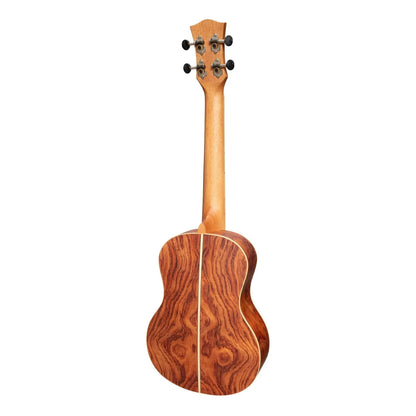 Tiki 7 Series Cedar Solid Top Tenor Ukulele with Hard Case Natural Satin TCT-7-NST — view 2
