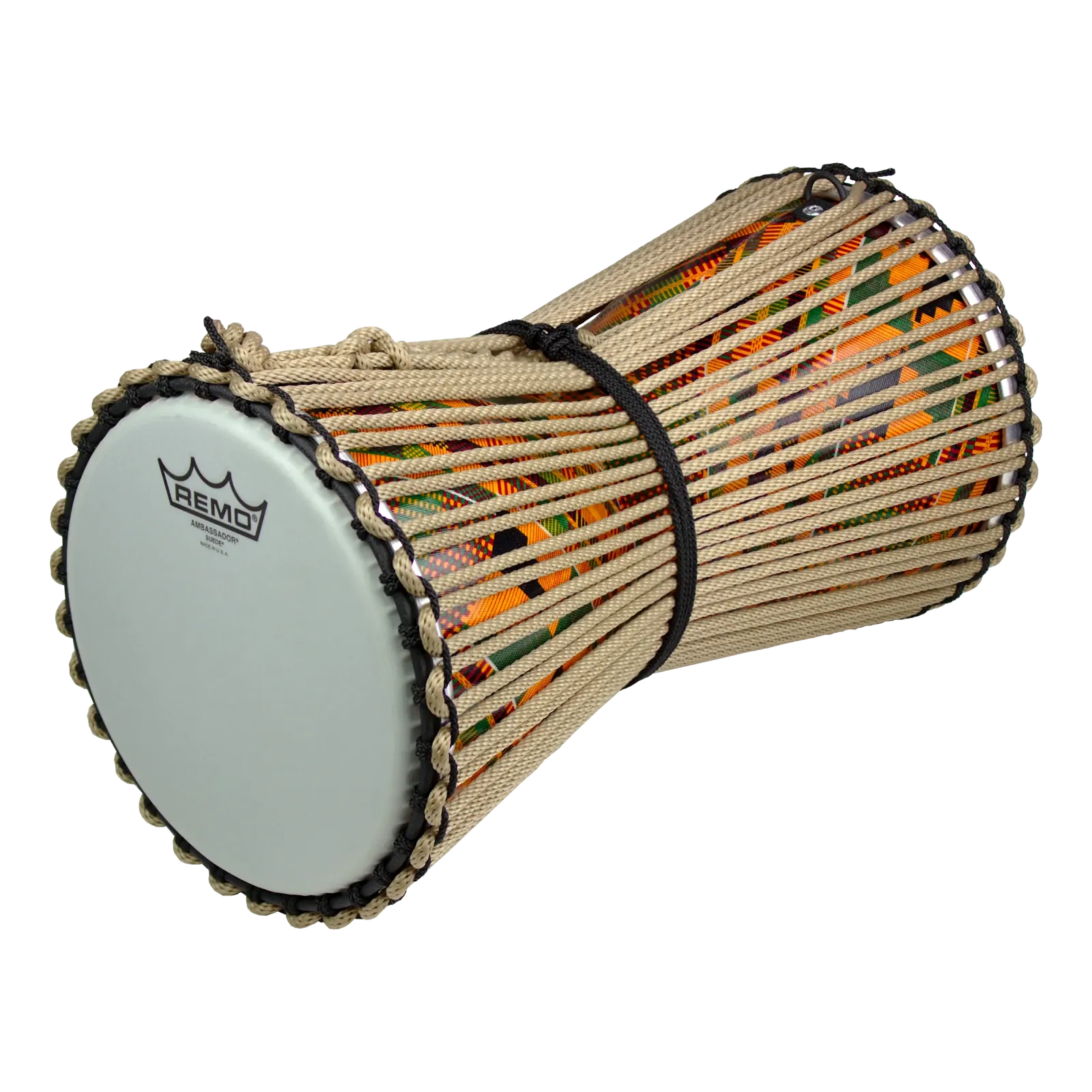 Remo 8 Inch Iyailu Talking Drum with Suede Heads and Acousticon Shell