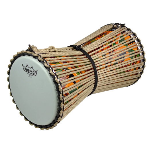 Remo 8 Inch Iyailu Talking Drum with Suede Heads and Acousticon Shell