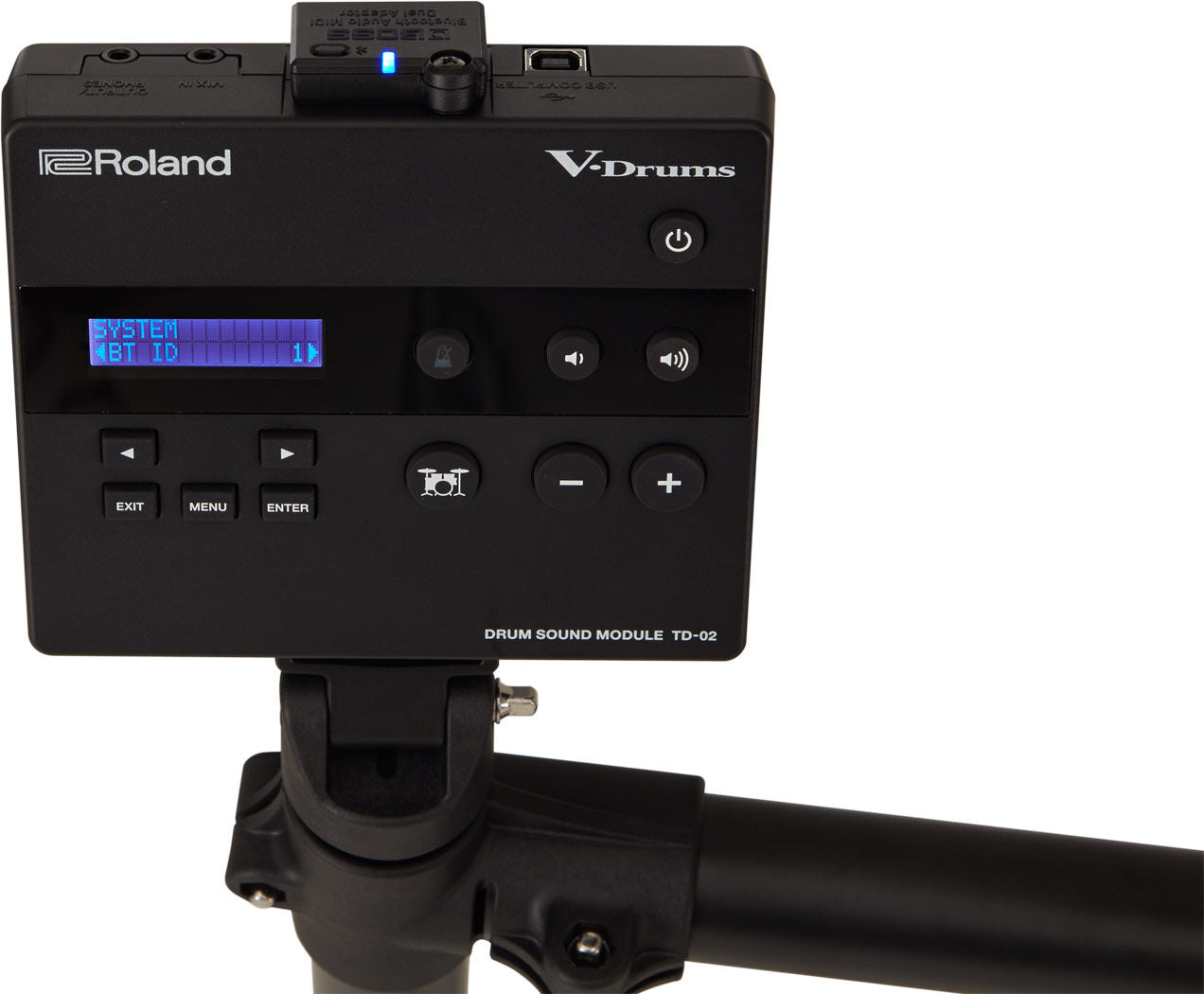 ROLAND TD-02KV V-Drums Electronic Kit - Entry-Level Compact Drumming Experience with Expressive Features and Advanced Technology — view 6