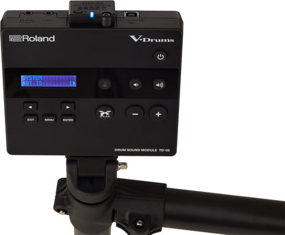 ROLAND TD-02KV V-Drums Electronic Kit - Entry-Level Compact Drumming Experience with Expressive Features and Advanced Technology — view 6
