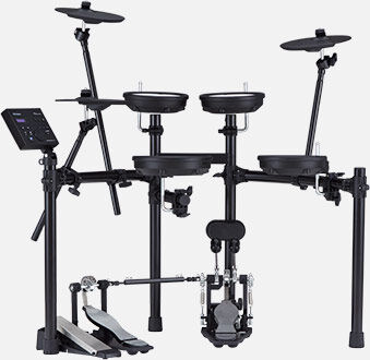 ROLAND TD-07DMK V-Drums Electronic Drum Kit with PDX-8 Snare, Compact Design, Professional Features - Ideal for Beginners and Fast Improvement