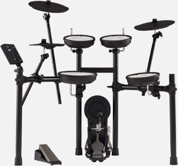 ROLAND TD-07KV V-Drums Electronic Drum Kit with Mesh Heads & Compact Design