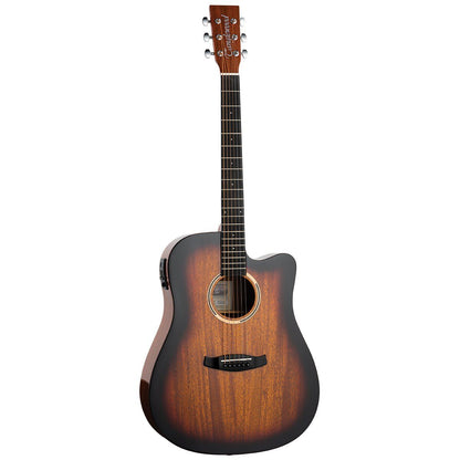 Tanglewood Discovery Dreadnought C/E Mahogany Sunburst Gloss Guitar TDBTDCESBG
