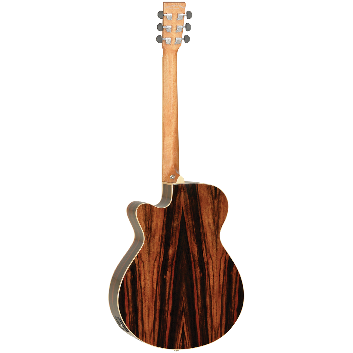 Tanglewood Discovery Exotic Super Folk C/E All Ebony Acoustic Guitar TDBTSFCEAEB — view 2