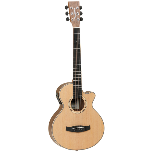 Tanglewood Discovery Exotic Traveller C/E Black Walnut Acoustic Guitar