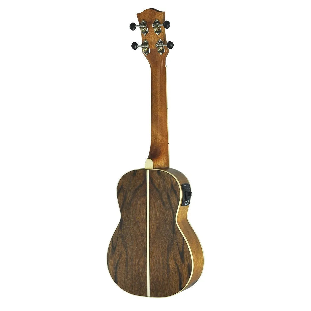 Tiki TDC-4P-NST '4 Series' Daowood Electric Concert Ukulele with Gig Bag Natural Satin — view 2