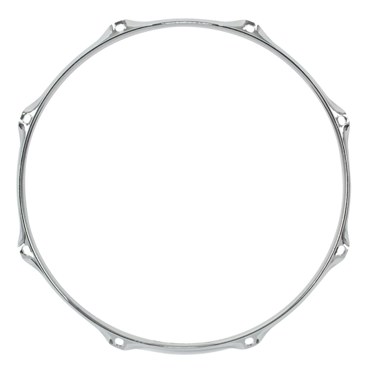 AMS 13 Inch Snare Drum Hoop 8 Lug Chrome 2.3mm Heavy Duty