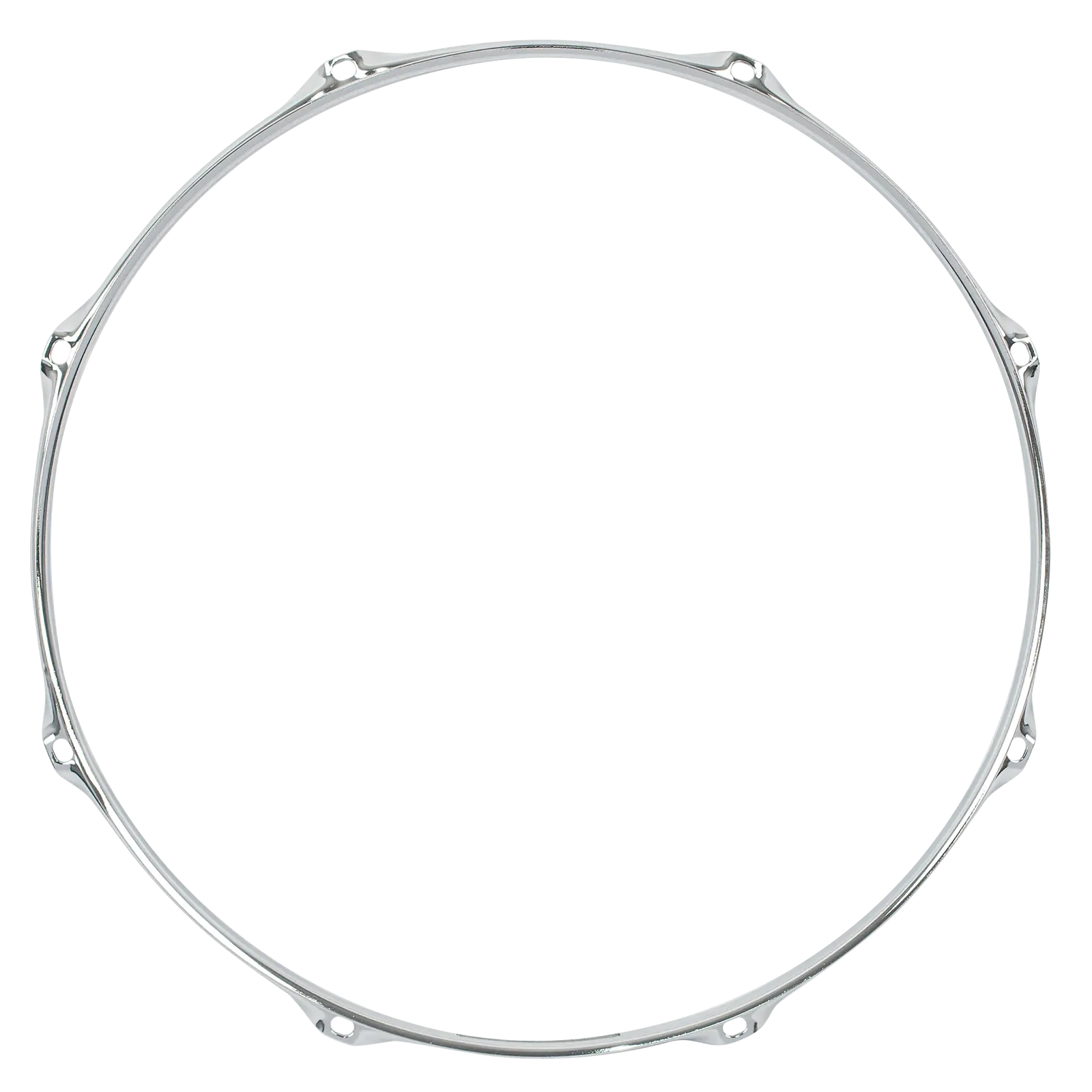 AMS 14 Inch Snare Drum Rim Snare Side 8 Lug TDH148S Chrome 1.6mm