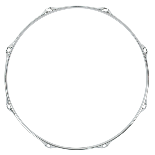 AMS 14 Inch Snare Drum Rim Snare Side 8 Lug TDH148S Chrome 1.6mm