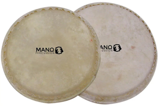 Mano Percussion 9/10 Inch Mini Conga Head Set Natural Hide Pair