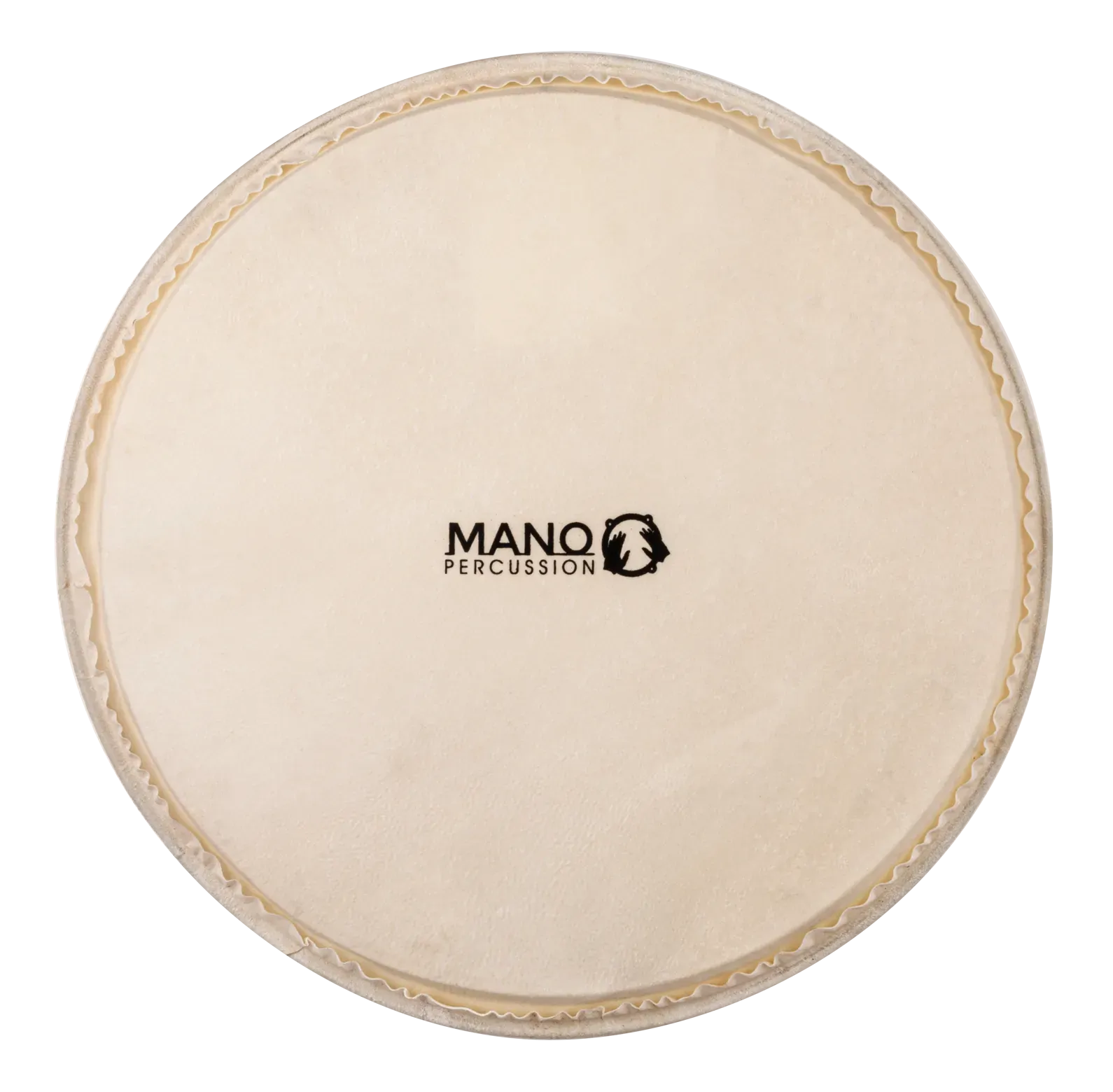 Mano Percussion 12 Inch Plena Drum Head Natural Hide 11 1/2 Crow