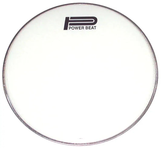 Powerbeat 08 Inch Plastic White Drum Head
