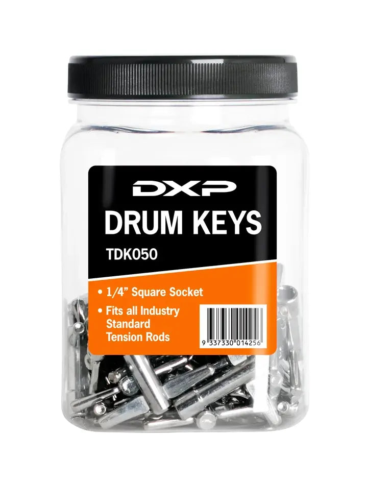 DXP Drum Key Tub - 50 Standard DB765 Drum Tuning Keys