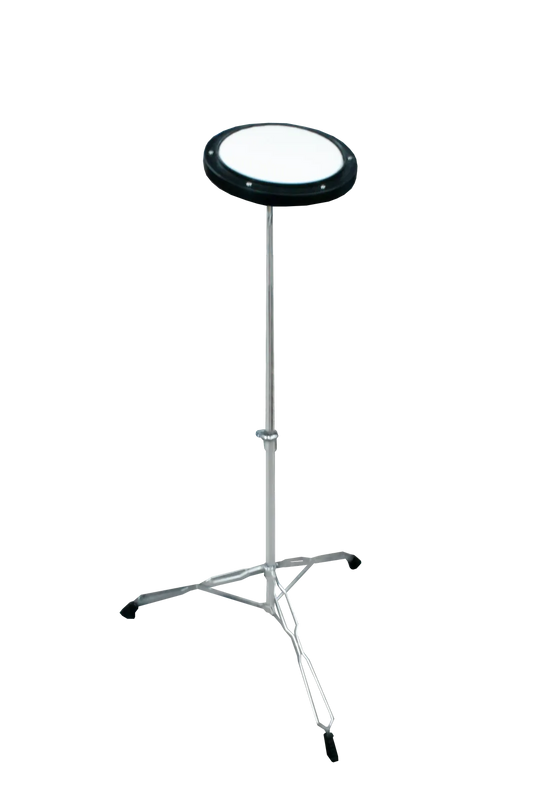 DXP 08 Inch Practice Pad Brush Finish with Stand TDK425