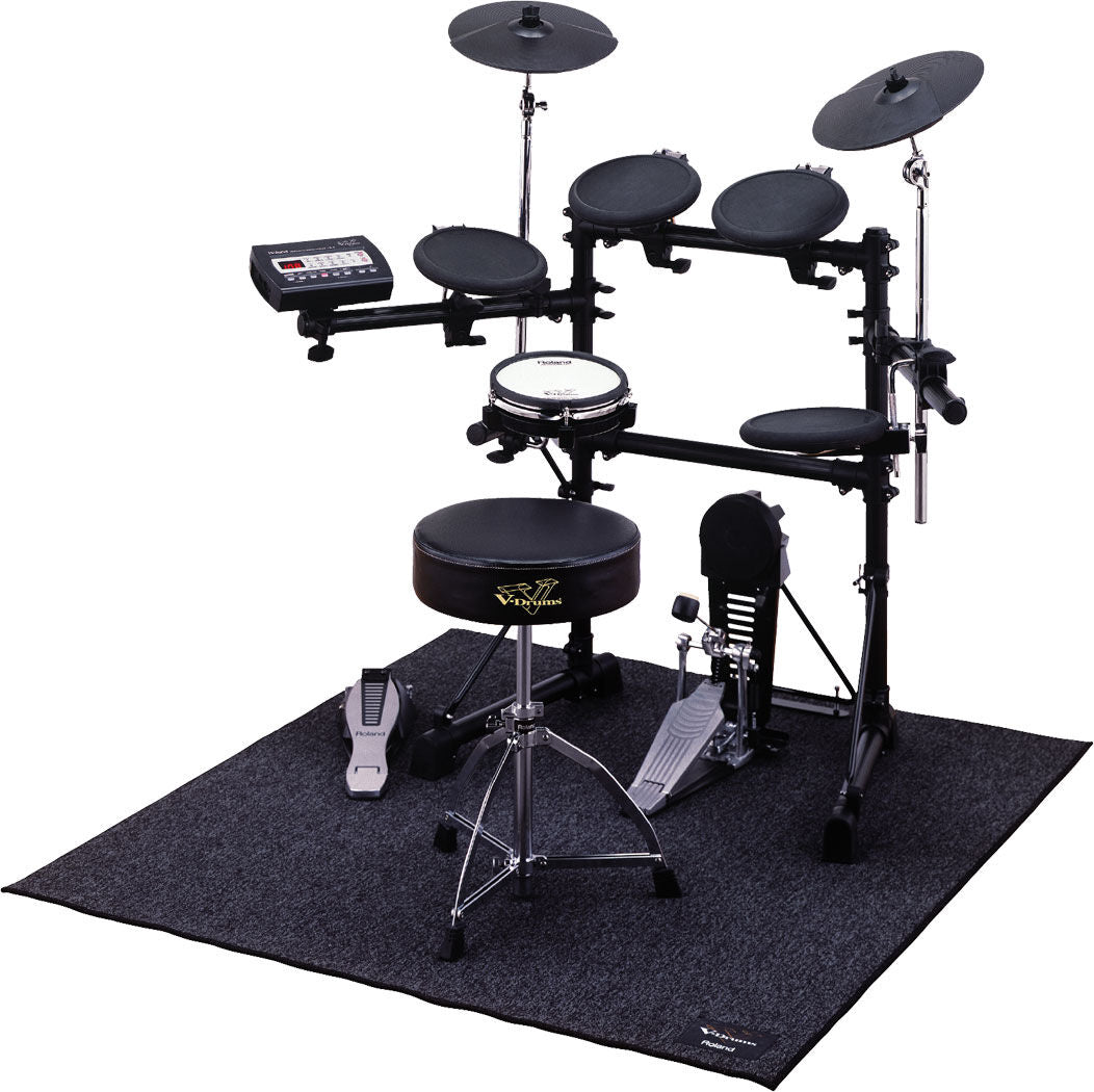 ROLAND TDM-10 V-Drums Mat - Small, Heavy-Duty, Anti-Slip, Floor Protection, Noise Reduction, Compatible with V-Drums — view 3