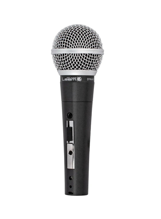 Leem TDM302 Unidirectional Microphone with On/Off Switch and XLR to Jack Cable