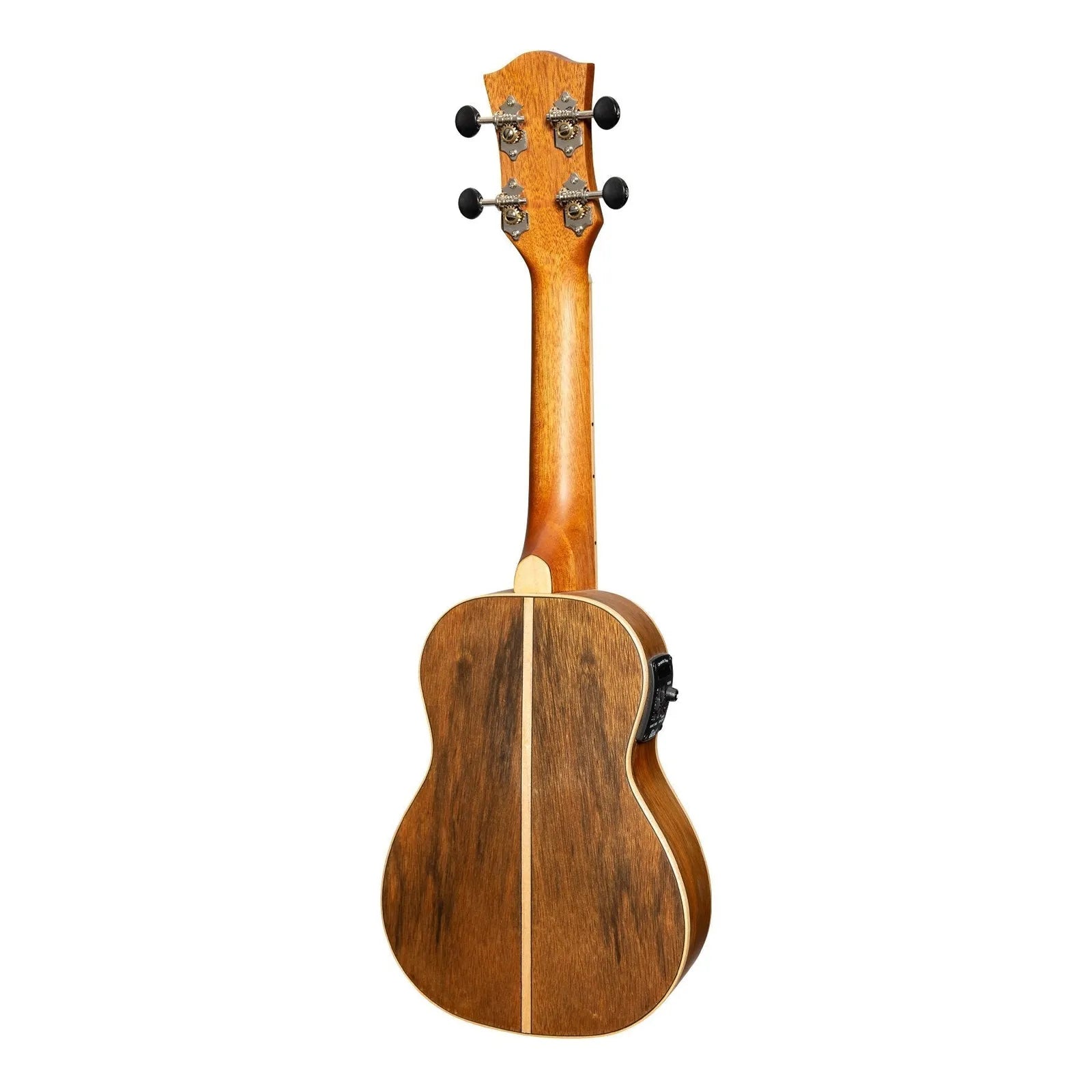 Tiki TDS-4P-NST '4 Series' Daowood Electric Soprano Ukulele with Gig Bag - Natural Satin — view 2