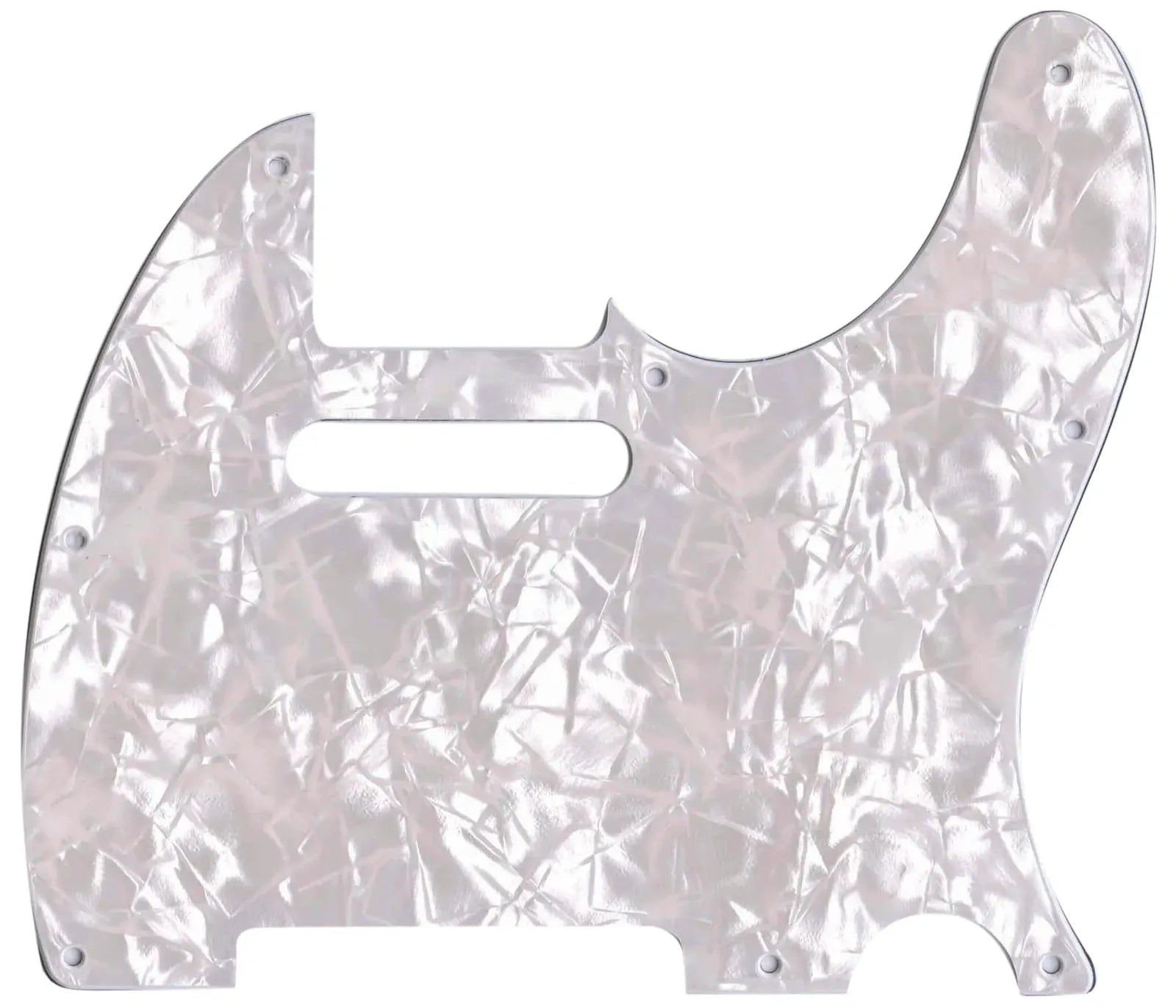 Custom Eagle SCRATCHPLATE TELE STYLE WHITE PEARL PICK GUARD