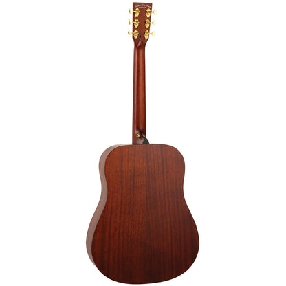 Tanglewood Elemental Solid Mahogany Top Dreadnought Acoustic Guitar TE5-BL — view 3