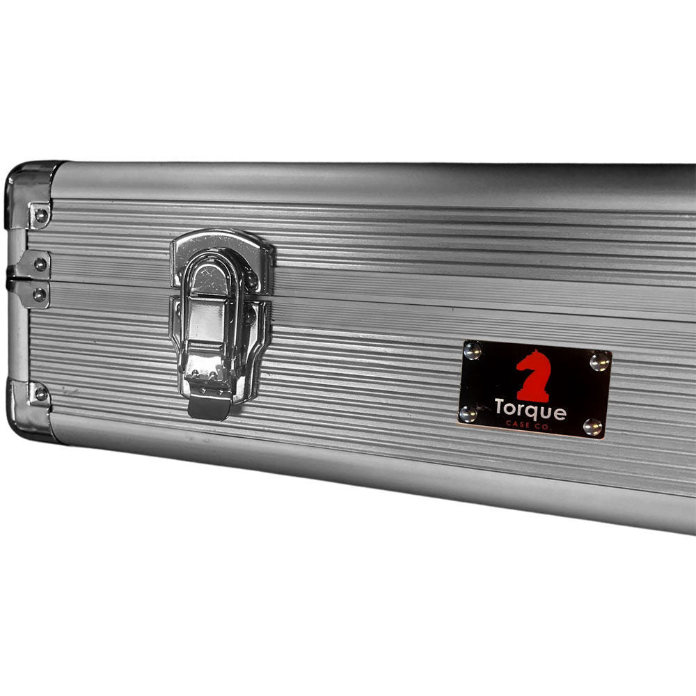 Torque Molded Aluminum Electric Guitar Case with EPS Foam Interior and Plush Lining — view 6