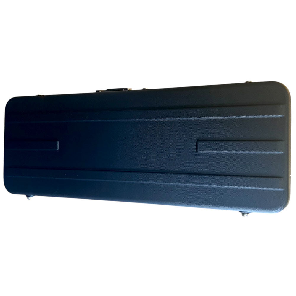 Torque Deluxe ABS Rectangular Electric Guitar Case - Black-X Finish — view 4