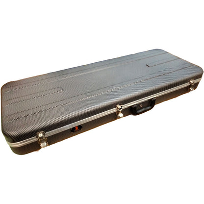 Torque Deluxe ABS Electric Guitar Case - Black/White Finish — view 2