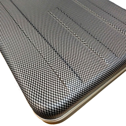 Torque Deluxe ABS Electric Guitar Case - Black/White Finish — view 3