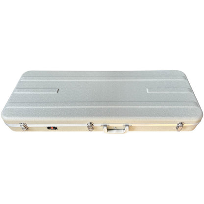 Torque Deluxe ABS Electric Guitar Case - Ivory Finish — view 3