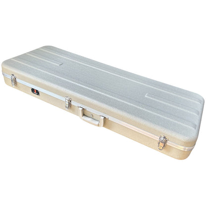 Torque Deluxe ABS Electric Guitar Case - Ivory Finish — view 4